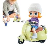 Ruwshuuk Juguetes de Motocicleta para,Juguete de Moto Electrónica - Swing Toy Dirt Bikes Motocicleta de Cascada Eléctrica,Juguete de Motocicleta Eléctrica Innovador para a partir de 3 Años