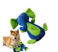 Ruwshuuk Juguetes de Peluche para Perros,Juguetes para Perros con Forma de Animal - Perros Entrenando Y Jugando con Un Juguete De Peluche Chirriante, interactivos de mordedura de Felpa de