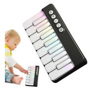Ruwshuuk Kids Keyboard, teclado para niños,Piano para teclado portátil - Herramienta de iluminación interactiva para niños niñas de 3+ años, primeras actividades educativas para el aula