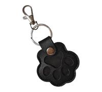 Ruwshuuk Llaveros Huella de Patita, Llaveros Recogepelos para Mascotas, Recuerdo Conmemorativo Colgante Diseño Garra para Bolso Cartera Teléfono