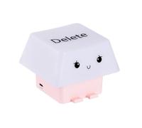 Ruwshuuk Luz nocturna divertida para la noche, diseño calmante de teclado, luz suave para adultos, soporte para teléfono USB para lectura, fiestas, decoración meditación, cine en casa, camping-Car