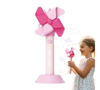 Ruwshuuk - Máquina de burbujas para soplador, musical eléctrico y luminoso para molino de viento luminoso de 3 velocidades para de cumpleaños, Pascua, Navidad, jardín, playa y
