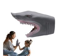 Ruwshuuk Marionetas de Mano de Animales, Títeres de cocodrilo | Dibujos animados realista Cocodrilo Tiburón Dinosaurio Juguete Títeres de Mano | Juguetes de Baño de Playa y Piscina, Juguete en