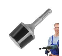 Ruwshuuk Martillo de goma, Martillo de goma | Martillo vibrador con accesorio para martillo de taladro multiusos - Práctico vibrador de martillo eléctrico con martillo vibrador de goma para el borde