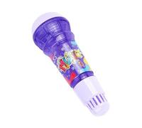 Ruwshuuk Micrófonos para cantar, Micrófono de eco para jugar micrófonos, juguete de micrófono retro amplificando la voz de los niños pequeños para el canto y la comunicación