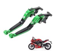 Ruwshuuk Palanca De Freno Para Moto De Cross,Manillar De Freno Y Embrague Ligero | Empuñadura de Aleación con Articulación Plegable para Apasionados de Motos de Trial y Rutas al Aire Libre