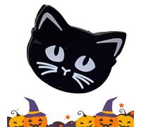Ruwshuuk Pasador de pelo de Halloween, horquillas únicas de fantasmas y gatos, horquillas únicas para niñas, horquillas acrílicas para mujeres y niñas