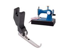 Ruwshuuk Pie para prensar con lentejuelas perlas, pie para presser de vestidos de novia,Pie prensador para costura de tela | de costuras pesadas para uso industrial doméstico Crimping Straight