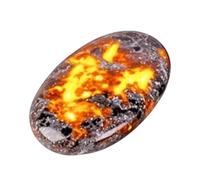 Ruwshuuk Piedras crudas, piedra cruda cristalina - Piedra de yoga de llama,Juguete sensorial manual, herramienta de meditación natural, de escritorio para decoración de fuentes