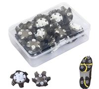 Ruwshuuk Pinchos de golf de repuesto, 18 picos para zapatos de golf, 18 tacos ligeros para tenis de correr, tenis de campo, saltos, entrenamiento de carretera