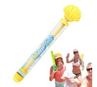 Ruwshuuk Pistola de agua, para exteriores con extracción de colores, de playa con función extensible para luchas divertidas en la piscina, jardín y fiestas
