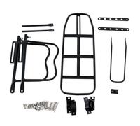 Ruwshuuk Porta carga de bicicletas, bastidores traseros,envolventes para bicicletas de trabajo pesado | Accesorios para bicicletas a prueba de óxido para conducción de larga distancia, aventuras al