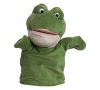 Ruwshuuk Puppets de mano, títeres animales - títeres de peluche lindos con una móvil,Dotado de dibujos animados divertidos, Suministros de actuación de teatro para niños y