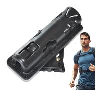 Ruwshuuk Sujeción De Cinturón Metálica - Clip Automático de Sujeción para Cinturón | Organizador Portátil Ajustable Para Herramientas De Senderismo Y Viaje