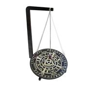 Ruwshuuk Tablero De Péndulo para Adivinación - Tablero De Orientación Espiritual para Péndulo,Suministros Verticales Místicos para Meditación Limpieza Espiritual Lectura De Tarot Configuración De