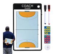 Ruwshuuk Tablero magnético para entrenadores, Portapapeles para entrenadores de borrado en seco,Pizarra de entrenamiento con marcador magnético de balonmano - Suministros de entrenamiento de balonmano