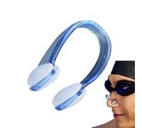 Ruwshuuk Tapón de nariz de natación, tapones de silicona para adultos y adolescentes, equipo de práctica de piscina para niños y adultos, esnórquel, surf, buceo bajo el agua