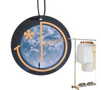 Ruwshuuk Tarjeta de fragancia para coche, ambientador de coche, multifuncional, de larga duración, tarjetas perfumadas de fragancia natural para decoración de coche