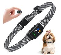 RUXAN Collar Adiestramiento Perros - Collar Antiladridos Perro Pequeños, 3 Modos de Eficiente 7 Niveles de Sensibilidad Ajustables, Collar Antiladridos Perro, Adecuado para Perros Grandes y Pequeños