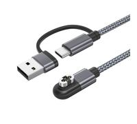 RUXELY 2-en-1 Cable de Carga USB C para Shokz OpenSwim Pro S710 1.2M 2 Pack