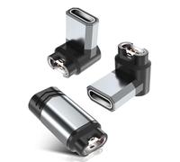 RUXELY Adaptador Cargador USB-C 3Pack,90 Grados Tipo C Cable Convertidor Compatible con Garmin Fenix 8 E 7 7S 7X 6 6S Pro Solar,Forerunner 965 955 265 255 165 55,Instinct,Venu 3S 2S,Vivoactive 5,Epix