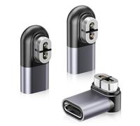 RUXELY Adaptador de Carga USB C para Shokz Auriculares 3 Piezas | Repuesto per Shockz Cable de Carga,Magnético para AfterShokz Aeropex AS800, OpenRun S803, OpenRun Pro Mini S810,OpenComm 2 UC