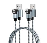 RUXELY Cable Carga Magnético 1.8M 2-Pack para Shokz, USB A Cable de Cargador Compatible para AfterShokz Aeropex As800, Shokz Opencomm, Shokz Openrun Pro, Shokz Openrun Pro Mini, Shokz Openrun Air