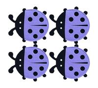 Ruyeiig Bolsa de utensilios para tenedores, bolsa de cubiertos de fieltro para Pascua, organizador de cubiertos de tela y fieltro de color plateado, funda protectora para cucharas y palillos, morado,