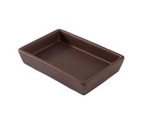 ruyi-1986 Bandeja para Plantas Bandeja de Goteo Rectangular for Plantas, tarima Arena Morada for Interior y Exterior(Pequeño)