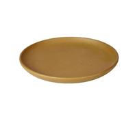 ruyi-1986 Bandeja para Plantas Bandejas de Goteo Redondas for macetas Interior y Exterior, for decoración Escritorio, platillo Arena Morada(Yellow,Pequeño)