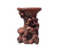 ruyi-1986 Bonsais del Pedestal Base de exhibición for bonsái con imitación de raíz Tallada, Hecha de Resina. Base de los Bonsais