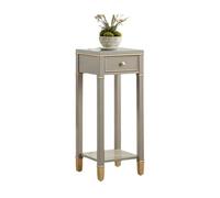 ruyi-1986 Bonsais del Pedestal Soporte for Plantas Decorativo de Lujo, Moderno y Ligero, con cajón y Base de Madera Doble. Base de los Bonsais(Pequeño)