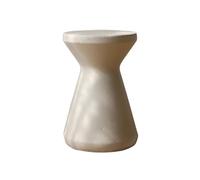 ruyi-1986 Bonsais del Pedestal Taburetes Redondos de imitación de Cemento con Flores Creativas, Base de exhibición for Patio Base de los Bonsais