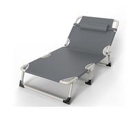 ruyi-1986 Cama Plegable Cama Individual portátil Reforzada for el hogar, Cama Plegable for Siesta de Oficina Simple for Adultos, al Aire Libre(Grey)