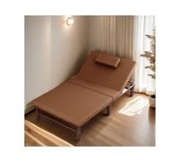 ruyi-1986 Cama Plegable Cama Plegable de enfermería for Hospital, con Respaldo Ajustable, diseño Compacto for una Sola Persona(Medio)