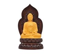 ruyi-1986 Estatua de Buda Escultura de Buda exquisitamente elaborada Que Ofrece Adornos Zen en el hogar artesanías de Resina decoración de Interiores Adorno de Feng Shui