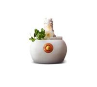 ruyi-1986 Fuente de sobremesa Fuente de Cascada circulante de la Suerte China for Escritorio, Ideal for el hogar, la Oficina o un Espacio de meditación. Fuente de Interior