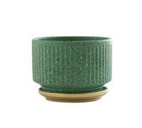 ruyi-1986 Jardinera Macetas Phalaenopsis, macetas de cerámica, macetas de Grupo de Gran Calibre, macetas de Flores Premium de Lujo Macetas(Green,Medio)