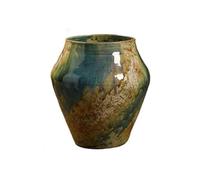 ruyi-1986 Jardinera Macetas y Plantas Verdes Hechas a Mano con Adornos de Flores esmaltadas Vintage for decoración del hogar y la Sala de Estar. Macetas