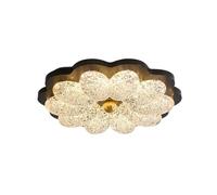 ruyi-1986 Lámparas de Techo Lámpara de Techo Dormitorio Estilo Medieval con Accesorios iluminación Retro Resina Lujo