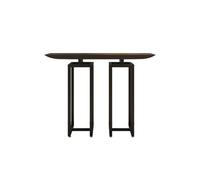 ruyi-1986 Mesa Consola Consola de Mesa y estantería for Pasillo, Entrada, vestíbulo, Sala de Estar, Ahorro de Espacio. Mesa de Entrada(Grande)