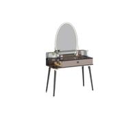 ruyi-1986 Tocador Elegante Escritorio de Maquillaje Minimalista, Perfecto for Almacenamiento en dormitorios pequeños