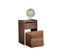 ruyi-1986 Tocador Mesa de tocador Moderna Que Ahorra Espacio, Escritorio Maquillaje Compacto con Caja Almacenamiento for su Dormitorio