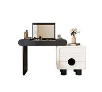 ruyi-1986 Tocador Tocador pequeño Minimalista Moderno de Madera Maciza for Maquillaje con Almacenamiento, tocador for Dormitorio, gabinete