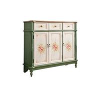 ruyi-1986 Zapatero Zapatero de Pared de Madera con Almacenamiento Integrado for Sala de Estar, 120 cm, decoración artística Organizador de Zapatos