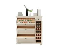 ruyi-1986 Zapatero Zapatero Moderno con Forma de Vaso for la Entrada del hogar, pequeño, Ultrafino, Ligero y de Lujo, for el vestíbulo. Organizador de Zapatos