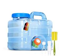 RUYI Bidón de Agua con Grifo y Tapa de Rosca, bidón de Agua para Camping, sin BPA, depósito de Agua portátil con asa para Caravana, Picnic