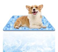 RUYICZB Alfombrilla Refrescante para Mascotas Impermeable Colchoneta De Enfriamiento para Perros Autoenfriante Alfombrilla Gato Gel No Tóxico para Sofás Perreras Piso Duradero,60x90cm
