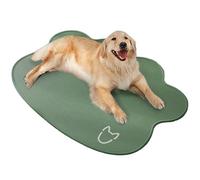 RUYICZB Cama refrescante Perro, Alfombra Refrescante para Perros Gatos, Manta Lavable refrescante Automática Cama Verano para Gatos Cachorros Mascotas en Verano,Verde,33.5x47.2in
