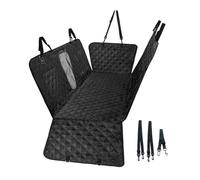 RUYICZB Funda para Asiento Trasero de Coche para Perros, Extensor Impermeable para Asiento Trasero de Perros, Funda rígida para Asiento Trasero de Coche para Perros,Negro